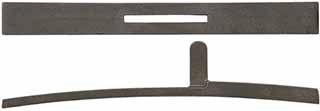Trigger plate,
Isaac Haines, Lancaster County,
wax cast steel Trigger plate,
Isaac Haines, Lancaster County,
wax cast steel